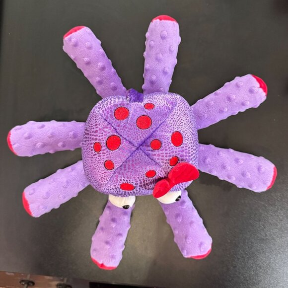 Scentsy Buddy Bubbles the Octopus Purple‎ 12" Stuffed Animal Textured Plush - Picture 4 of 14